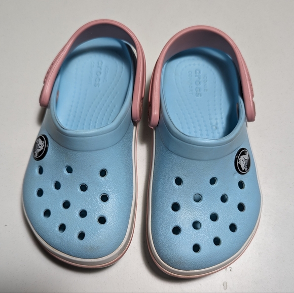CROCS Other - Crocs Kids Ice Blue Clog Sandal, Size 8